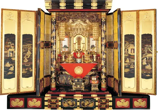 荘厳なお仏壇