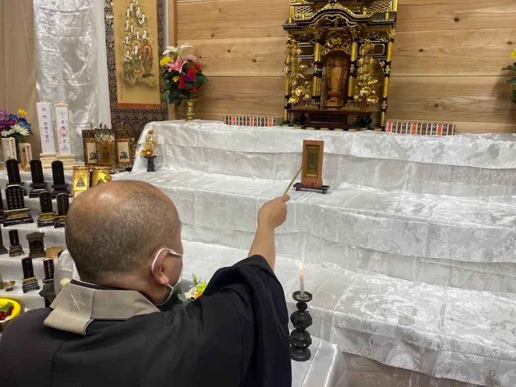 2026年2月21日　開眼供養の様子